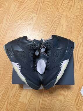 Nike Air Jordan 5 Retro PSG Paris Saint-Germain Off Noir (HQ3004-001)